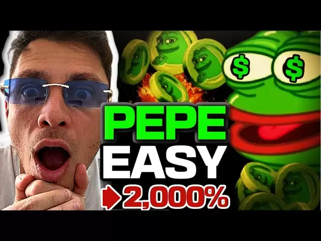 $ PEPE硬币价格很容易使您获得2,000％的回报！！！