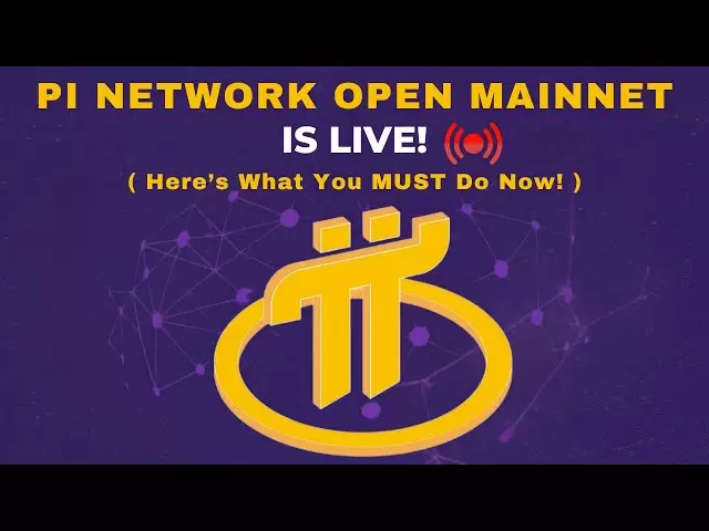 PI Network Open Mainnet ist live! | Folgendes müssen Sie jetzt tun! Pro -Tipps und geheime Strategien 2025
