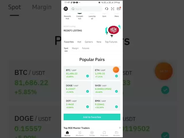 Sell your CPEN token for USDT on Bitmart exchange