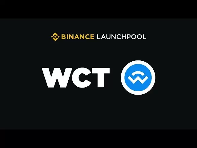 Binance Launchpool WCT Walletconnect Farming BNB, FDUSD & USDC, Klaim Reward 40 Juta Token Wct