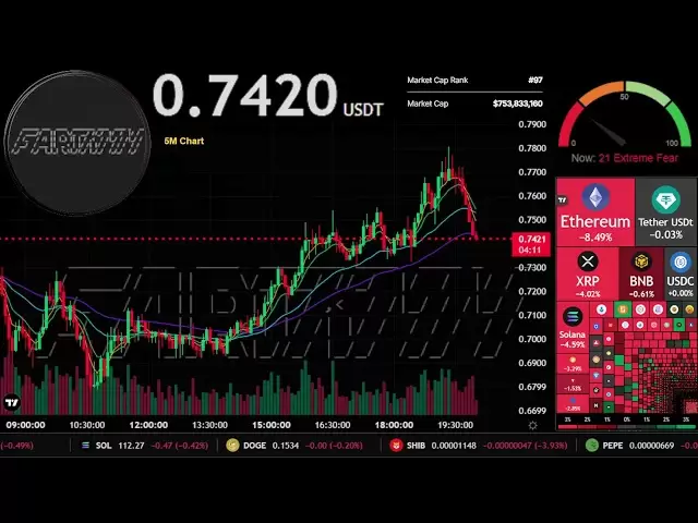$FARTCOIN | Live Stream 24/7 | FARTCOIN USDT | FARTCOIN coin | $FARTCOIN Trading Signals Chart 🚀