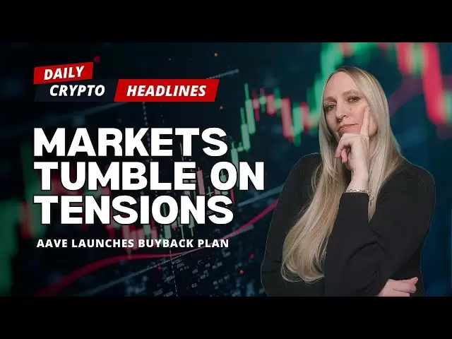 Les marchés baissent sur les tensions de Chine alors qu'Aave achète du dos et du FNB de DoGECOIN