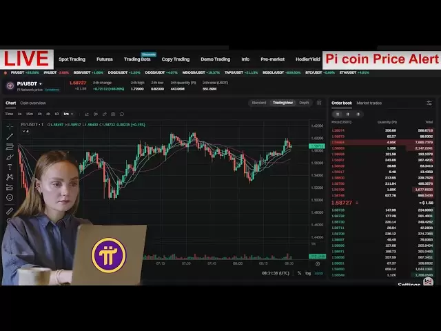 PIネットワークライブトレーディング| 24/7 PIビットゲットでのライブスポット取引| PIメインネット