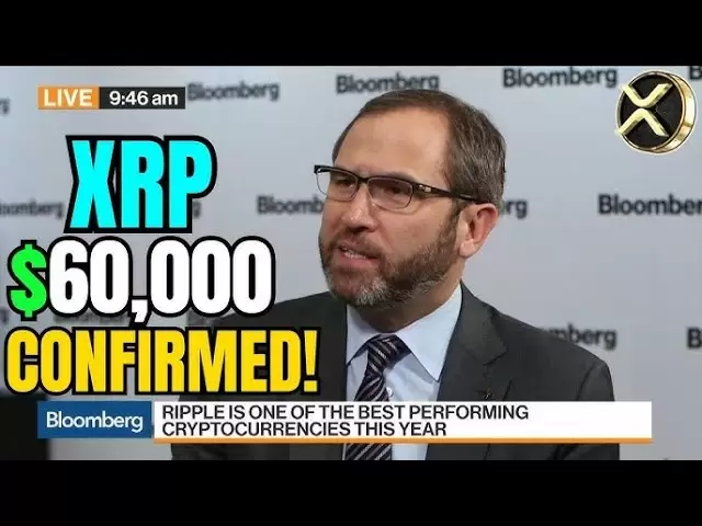 Ripple XRP設置為飆升？彭博暗示了60,000美元的目標！