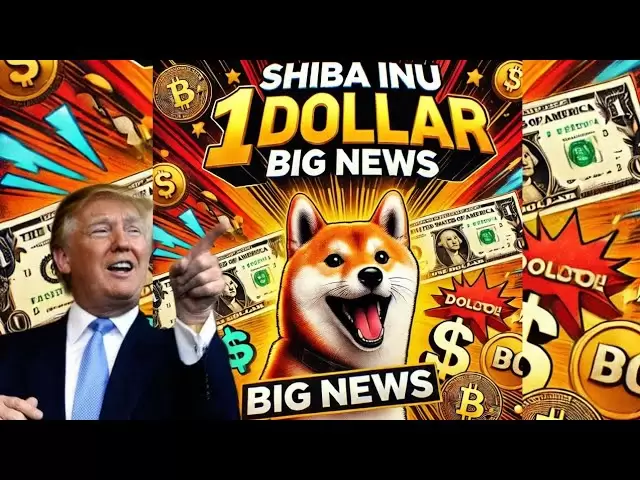 Shiba Inu 1 Dollar Donald Trump Große Investition Shiba Inu Coin News Today Financial Crypto Trading