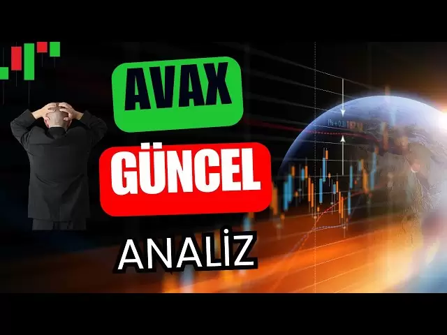Avax硬幣的最後一刻分析：什麼在等待投資者？ | avax硬幣最新狀態#avax #ciptoanaliz