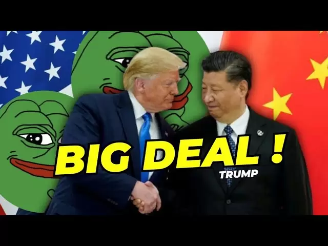 boooom！トランプは正式にペペを1,113ルピアに蹴った