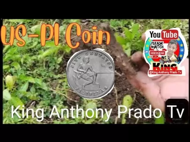 金屬檢測發現了美國-PI五Centavos硬幣