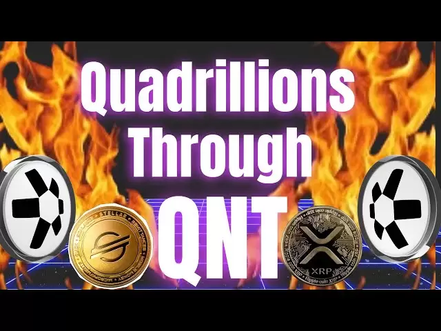 🚨 $ 100.000 QNT und die ISO -Token XRP XLM, die die zukünftigen Finanzsysteme betreiben (muss beobachten)