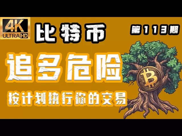比特幣最新分析！ 2025.4.13比特幣最新分析｜早，比特幣追多危險！按計劃執行你的交易！比特幣行情分析！ 【第113期】[4K60FPS] #比特幣最新分析#比特幣最新分析#比特幣行情分析