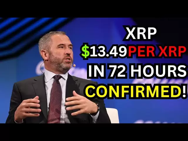 打破：72小时内$ 13.59 XRP - 确认波纹价格飙升！