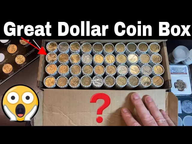 Une autre chasse à monnaie épique de 1 $ "en or" - Sacagawea Dollars, Susan B, etc.