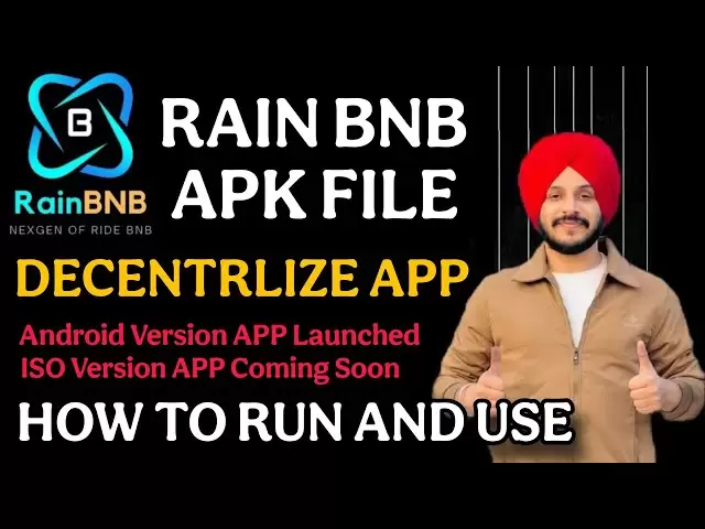 Rain BNB Decentlize App Lalked Now || Comment utiliser l'application Easy Access