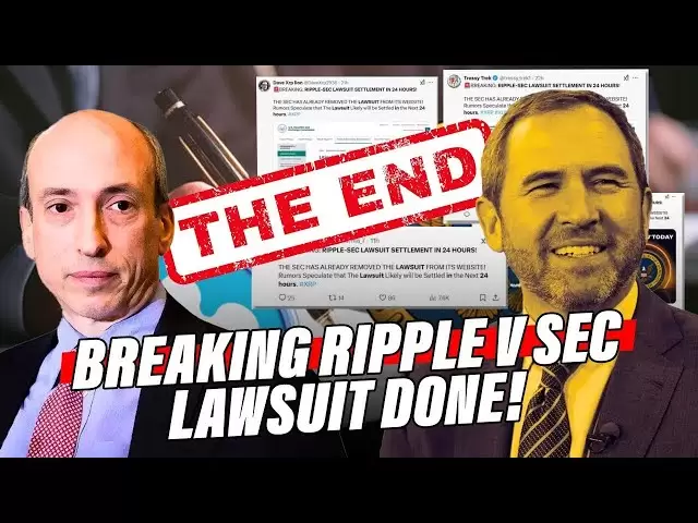 Ripple XRP新闻 - 打破！ Ripple V SEC结束了！ XRP图表设置为突破
