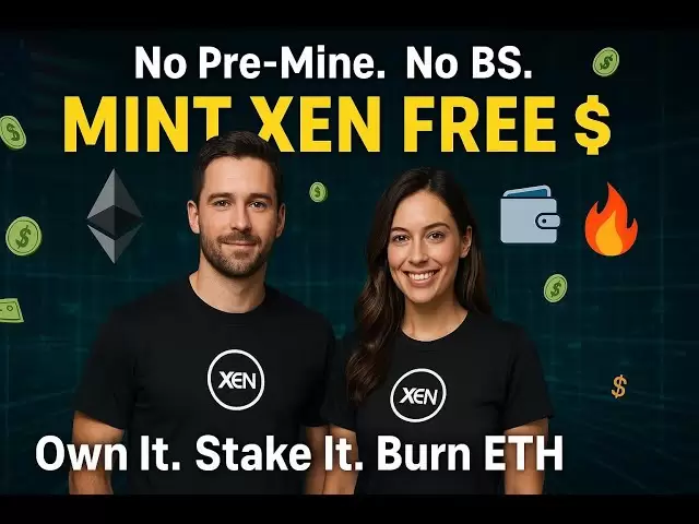 Xen Crypto |分散的，公平的啟動令牌，並在以太坊上免費鑄造和#podcast