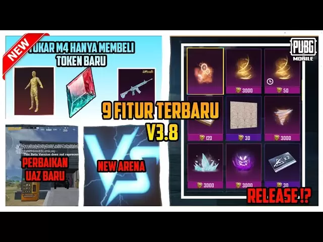 ADA CHRISTIAN CHRISTIANS OF THE BUSINESS M4 | EVIDENCE ?? & 9 NEW FITURE V3.8..😱🤩 | PUBGM