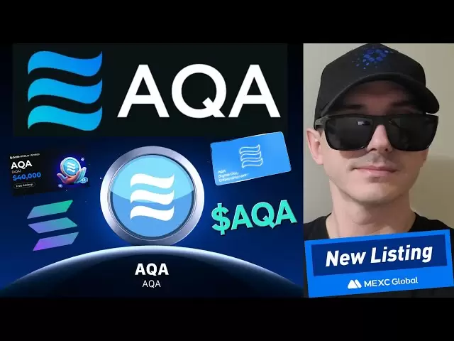 $AQA - AQA TOKEN CRYPTO COIN HOW TO BUY MEXC GLOBAL GATE SOL SOLANA PUMPSWAP RAYDIUM BLOCKCHAIN TGE