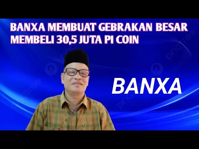 Banxa makes a large breakthrough buying 30.5 million pi coins.@Isstudio71