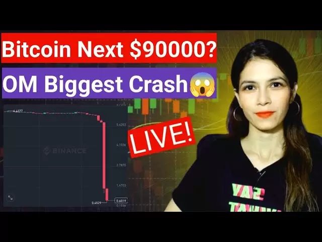 Le bitcoin se déplace ensuite vers le haut ou vers le bas? | Crypto Market Live Update | Magasin de jeton OM le plus grand crash