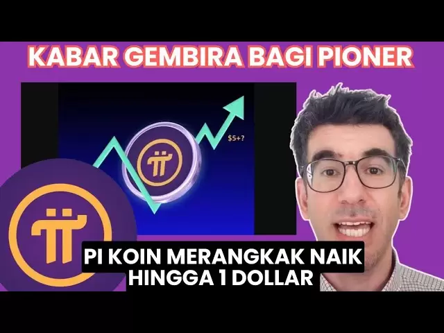Happy news ~ pi coin to 1 dollar