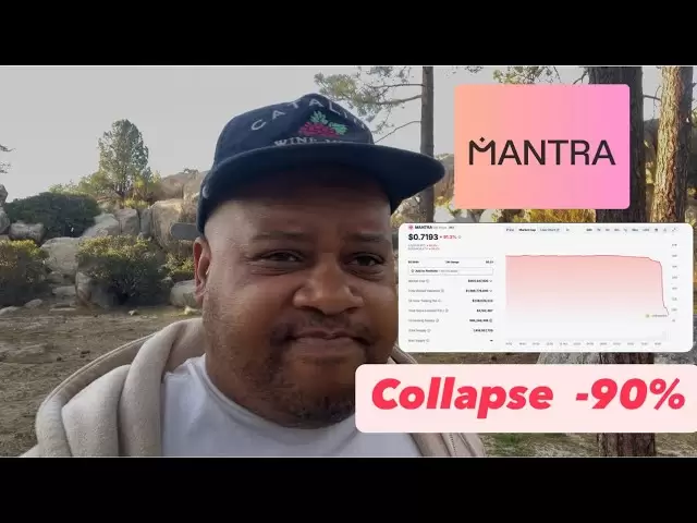😱Mantra Coin CRASHES 90%! Crypto's Biggest Meltdown Since Terra Luna☠️