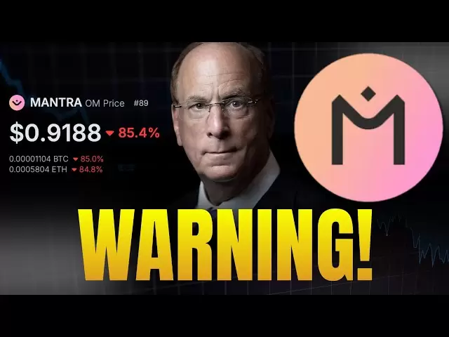 Mantra (OM) CRASHES! Larry Fink Issued a WARNING!