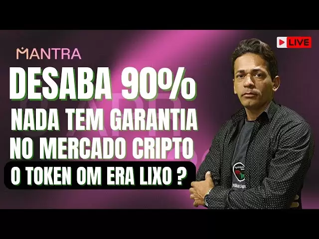 Mantra: token om collapses another 80% in the crypto market