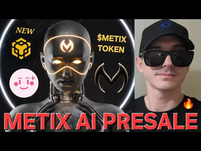 $ METIX -METIX AI代幣預售加密硬幣如何購買BNB BSC pancakeswap Pinksale區塊鏈IDO