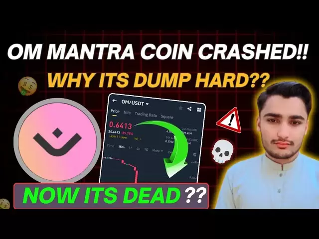 OM Coin Price prediction And News Today | MANTRA OM Coin Crashed | Now It's Dead?? #om #mantra