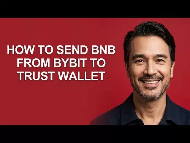 Comment envoyer BNB à partir du portefeuille de confiance - Kevinhowto