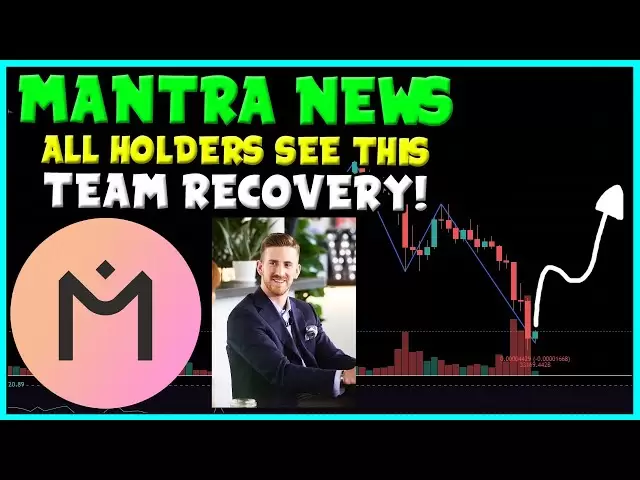 *URGENT* NEWS FOR ALL MANTRA/OM COIN INVESTORS FAST! (SCARY NEWS!) Team Selling?, Bitcoin/XRP BULLS!
