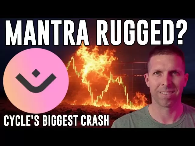 WARNING! HUGE CRASH! Mantra OM Crashes 95% In Hours. Rugpull? Liquidation? PONZI!?