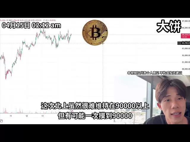 04月15曰比特幣81760u南下