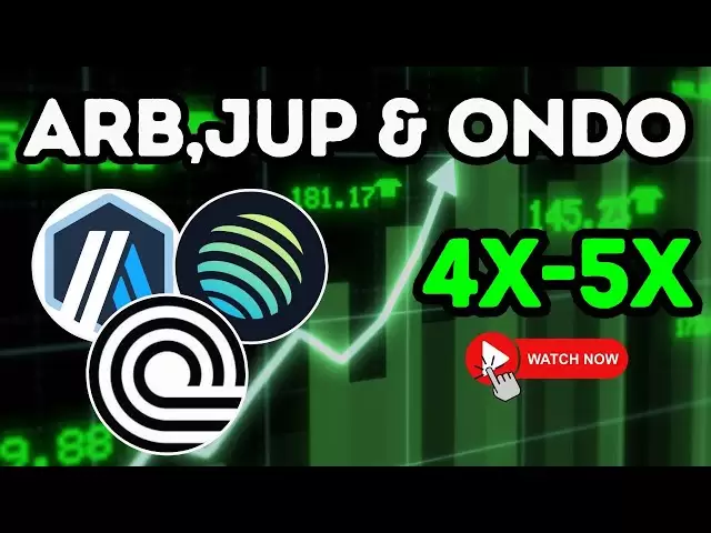 仲裁，木星和ondo硬幣更新2025 |加密4x-5x🤑？知道現在怎麼樣嗎？今天的加密新聞|