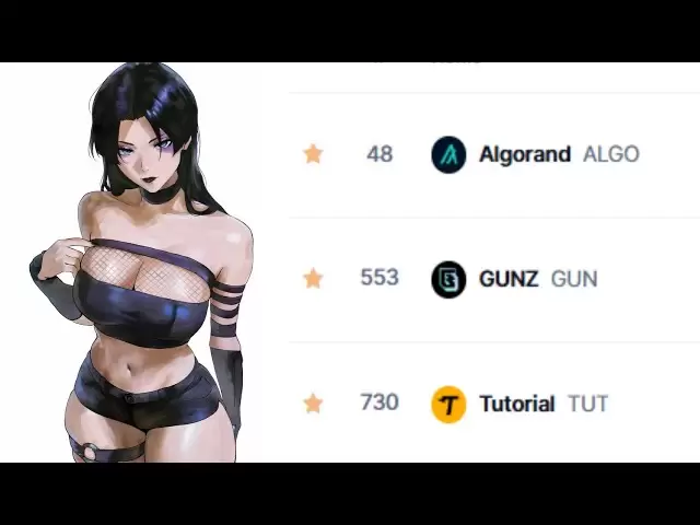 My favorite cryptocurrencies today: Alterand Something / Gunz / Tutorial Tut