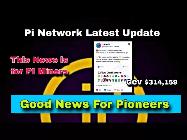 Pi Network Dernière mise à jour | Pi Pice Prix | Nouveau partenariat | Chailink. #picoin #pinetwork