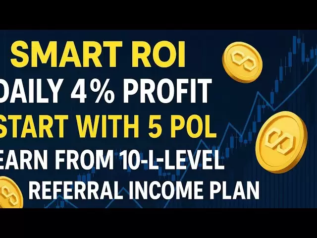 Smart ROI | Daily 4% Profit | Start with 5 POL | Earn from 10-Level Referral Income Plan