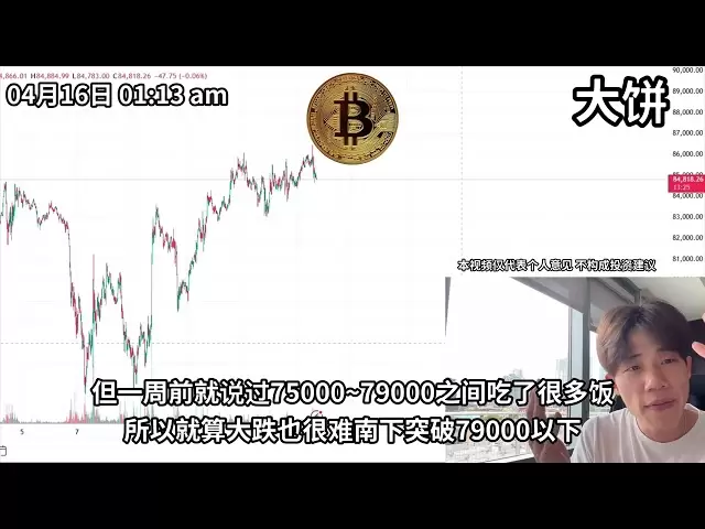 04月16曰比特幣79860南下
