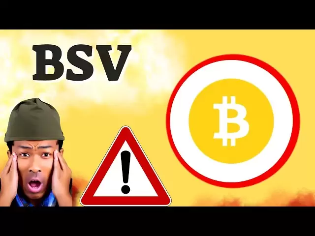BSV Prediction 16/APR BSV Coin Price News Today - Crypto Technical Analysis Update Price Now