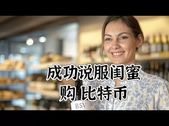 成功說服我夫人的閨蜜👭購買比特幣，分析比特幣家族BSV