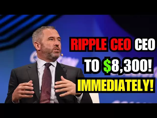 XRP EXPLOSION SEC Proposes Settlement with Ripple CEO – $8,300 Incoming!