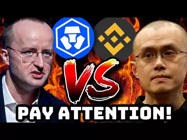 CRO硬币vs Binance $ 9000万美元！ （Crypto.com将在2025年爆炸）
