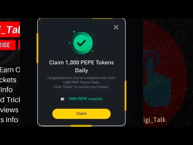 😲 Earn FREE 1000 PEPE COIN Daily on Binance | Claim PEPE Token Free | Withdrawal Proof 🎁
