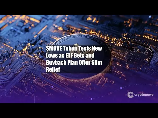 $移動令牌測試新的低點作為ETF下注和回購計劃優惠Slim