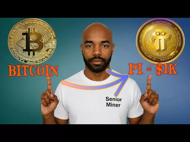 Pi Coin = 2030年的1000美元$，与比特币相比，在深度分析中是否可能？期待这个