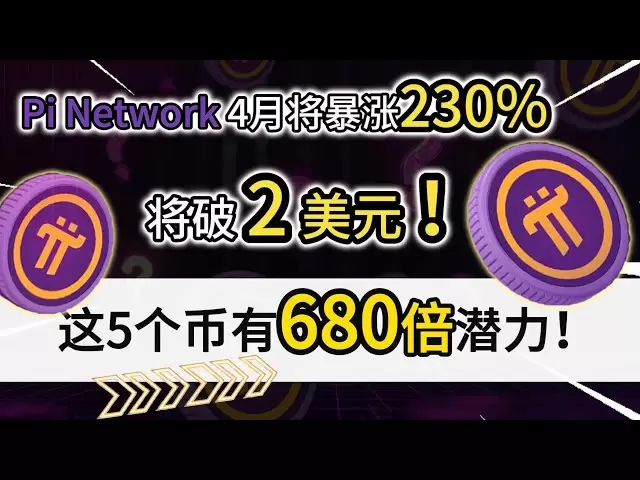 Pi network將破2美元！這5個幣有680倍潛力！