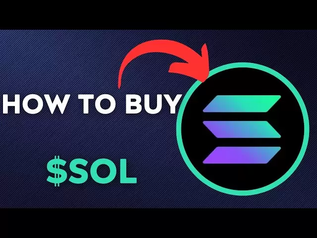 如何購買$ SOL - SOLANA適用於所有人在60秒內代幣加密硬幣