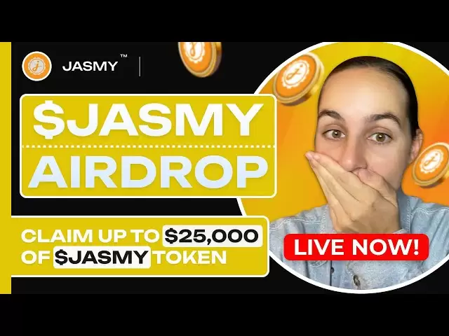Jasmy Coin | Crypto AirDrop | Réclamer 25 000 $ jetons jasmy