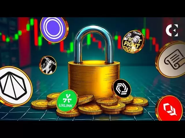 Massive Crypto se déverrouille cette semaine: Trump, ZKJ, Saros mène 400 millions de dollars + libération