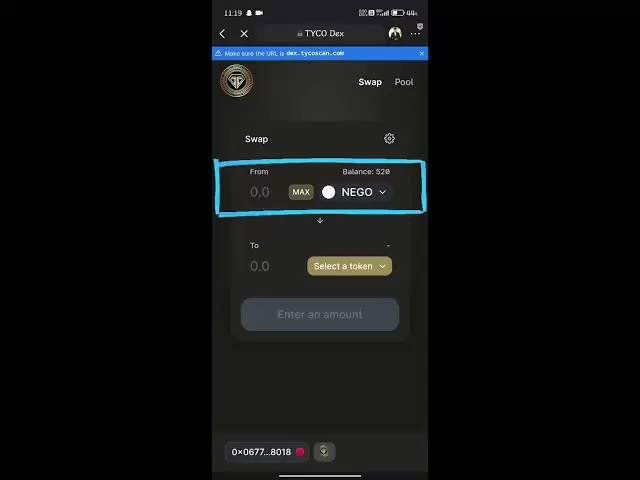如何在您的bitget錢包中添加USDT令牌$如何將Nego硬幣交換到USDT中